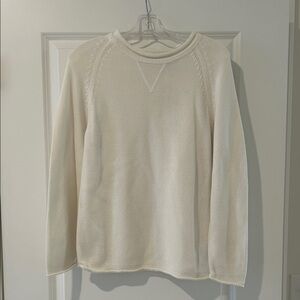 White Rollneck Sweater